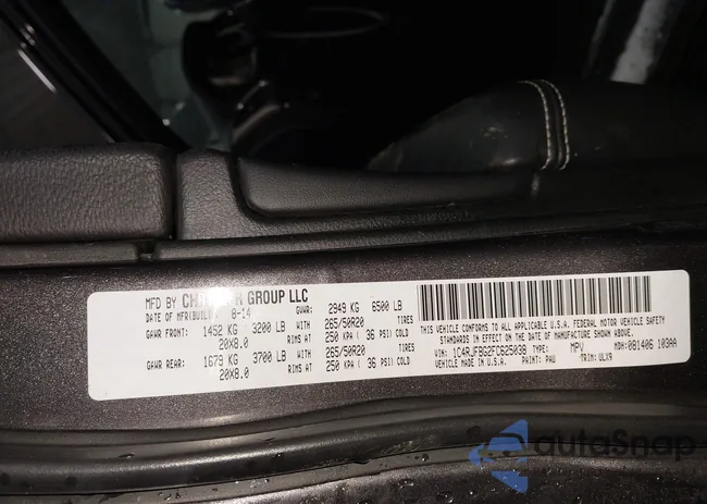 1C4RJFBG2FC625038: 44256458