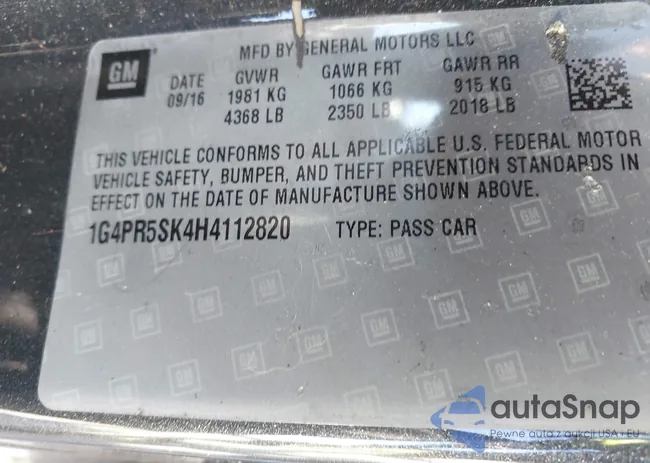 1G4PR5SK4H4112820: 44256526