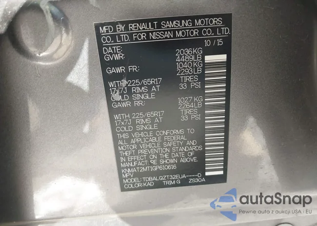 KNMAT2MT1GP610616: 44256664