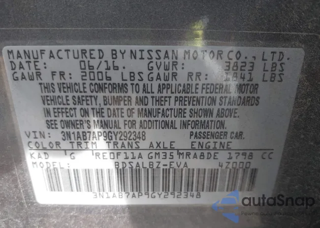 3N1AB7AP9GY292348: 44256713