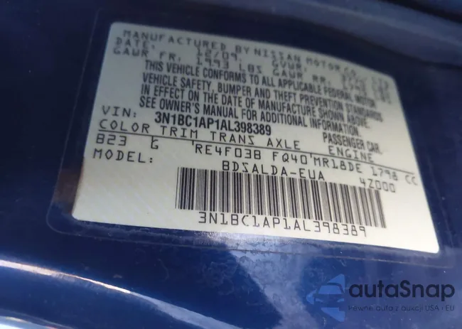 3N1BC1AP1AL398389: 44255941