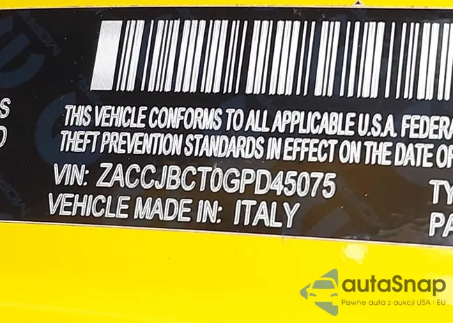 ZACCJBCT0GPD45075: 44256026