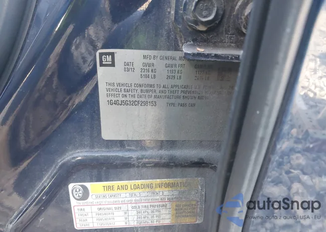 1G4GJ5G32CF298153: 44257458