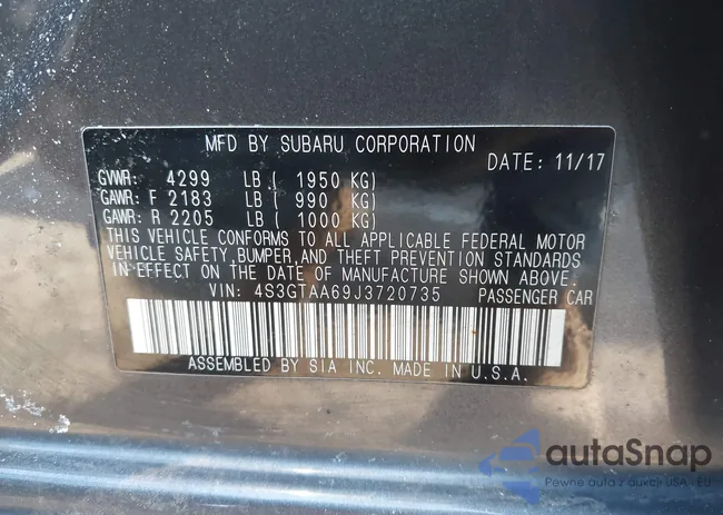 4S3GTAA69J3720735: 44257576