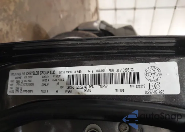 1C6RR7LT1ES230340: 44257639