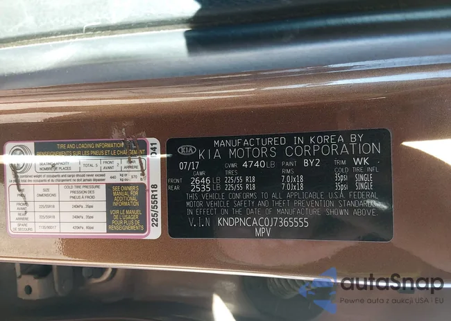 KNDPNCAC0J7365555: 44257652