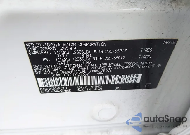 JTMWFREV2JD131362: 44257807