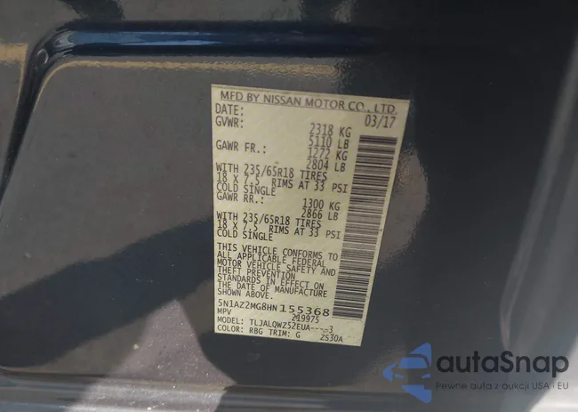 5N1AZ2MG8HN155368: 44256855