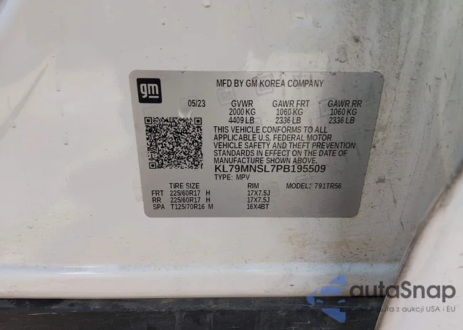 KL79MNSL7PB195509: 44258366