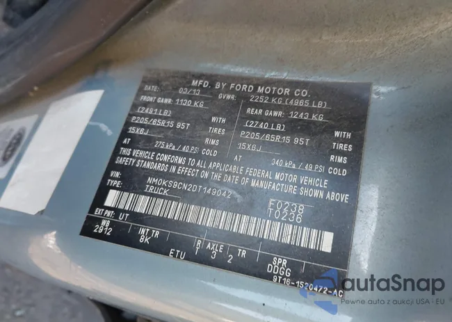 NM0KS9CN2DT149042: 44258529