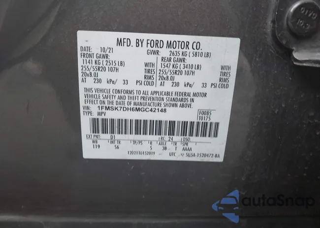 1FMSK7DH6MGC42148: 44257936