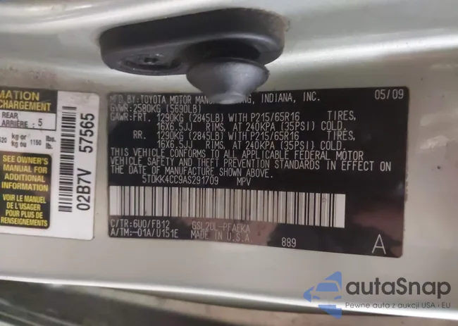 5TDKK4CC9AS291709: 44258043