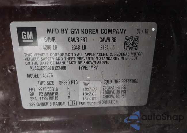 KL4CJCSB9FB123460: 44258084