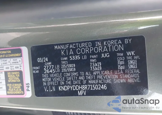 KNDPYDDH8R7150246: 44259246