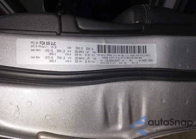 1C4RJFBG6KC583757: 44259349