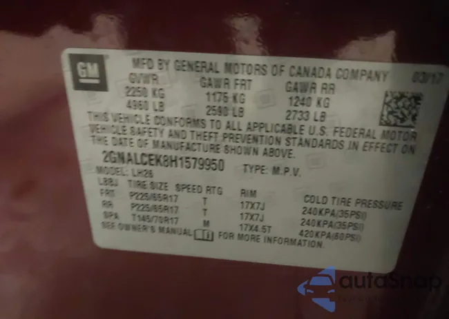 2GNALCEK8H1579950: 44259366