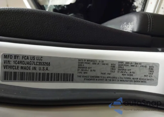 1C4RDJAG7LC353268: 44259434