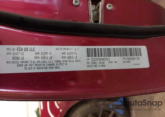 2C3CDXFG5HH637315: 44259809