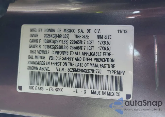 3CZRM3H5XEG701770: 44258946