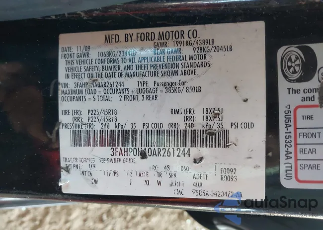 3FAHP0HA0AR261244: 44260195