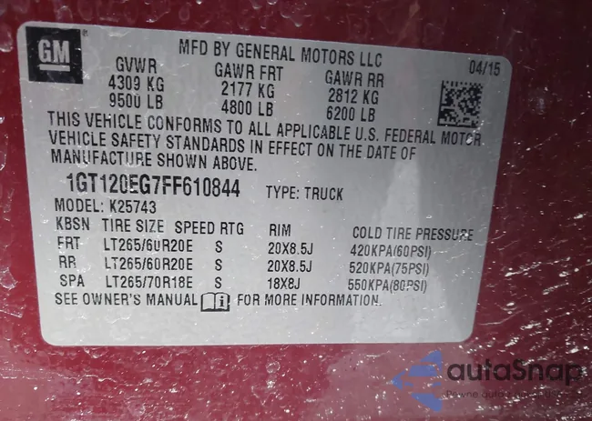 1GT120EG7FF610844: 44260321