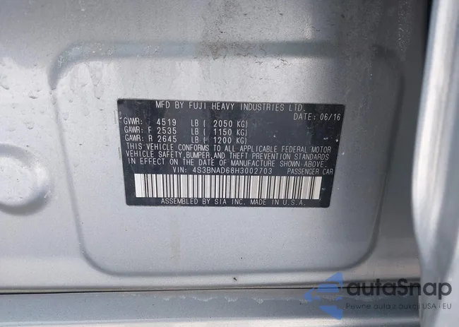 4S3BNAD68H3002703: 44260323