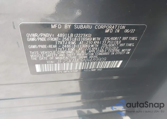 JF2SKAMC9NH489909: 44260530