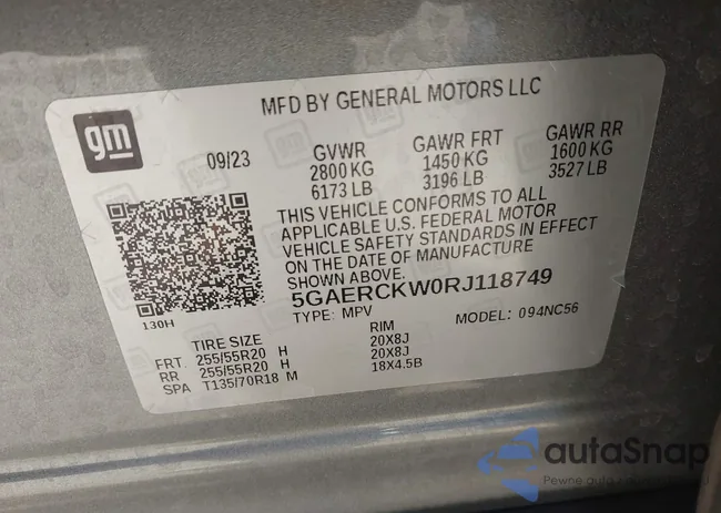 5GAERCKW0RJ118749: 44260537