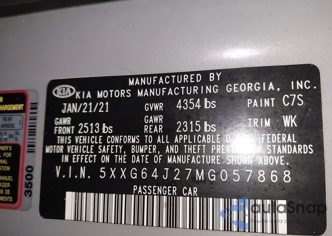 5XXG64J27MG057868: 44260597