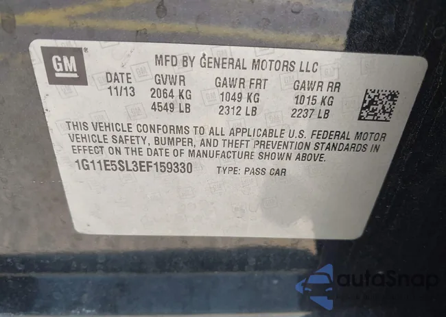 1G11E5SL3EF159330: 44260610