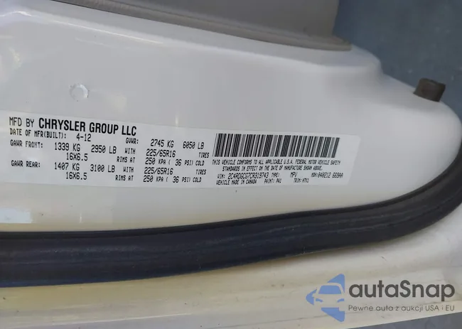 2C4RDGCG7CR319743: 44259929