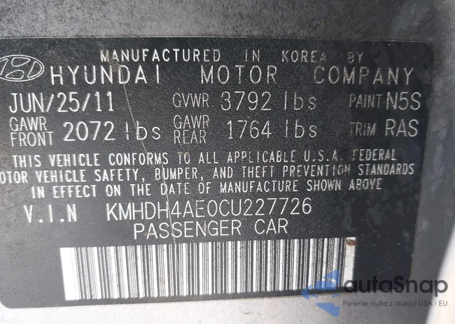 KMHDH4AE0CU227726: 44260104