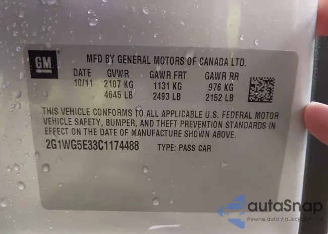 2G1WG5E33C1174488: 44261168