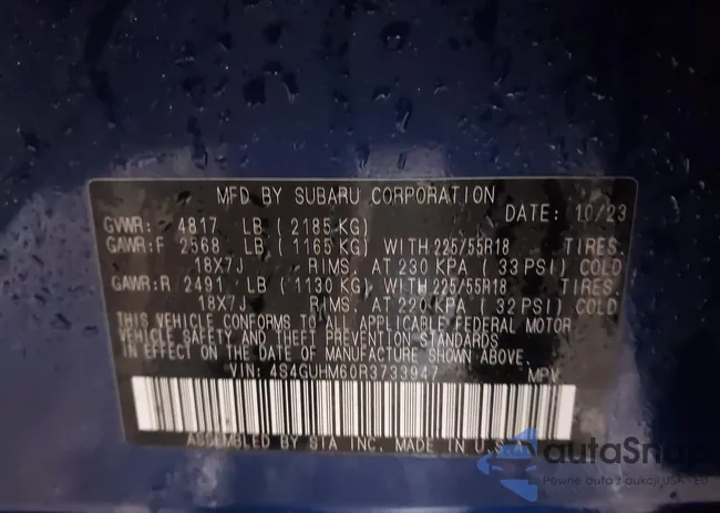 4S4GUHM60R3733947: 44261179