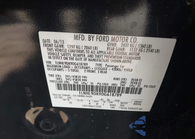 1LNHL9DK9DG618789: 44261264