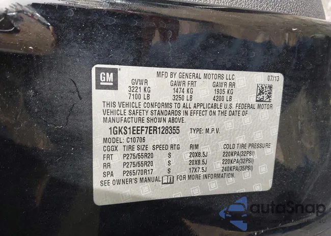 1GKS1EEF7ER128355: 44261287