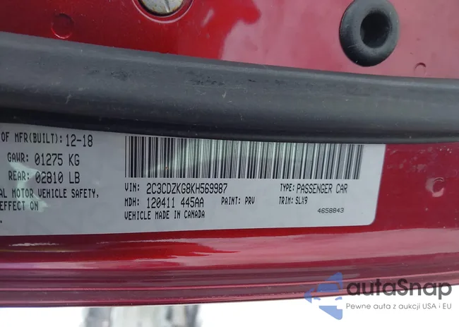 2C3CDZKG8KH569987: 44261356