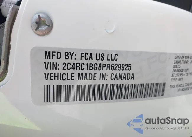 2C4RC1BG8PR629925: 44261408