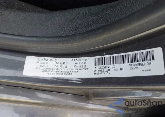 1C3CCCAB0FN663722: 44261520