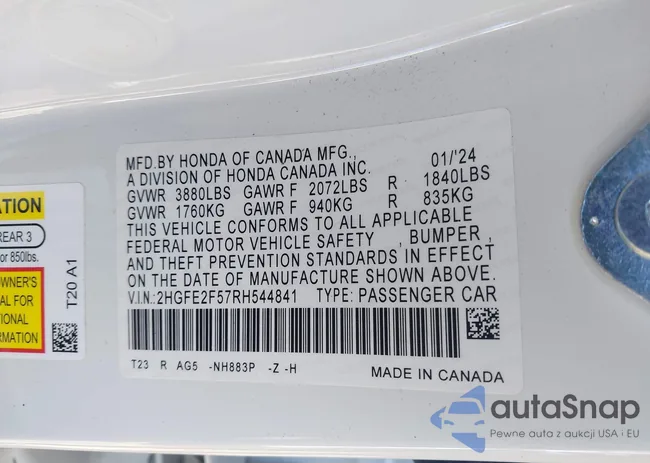 2HGFE2F57RH544841: 44260770