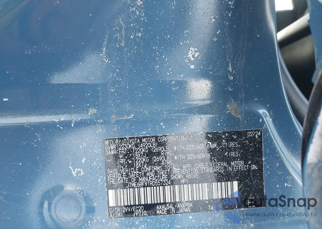 JTME6RFV1RD557324: 44260900