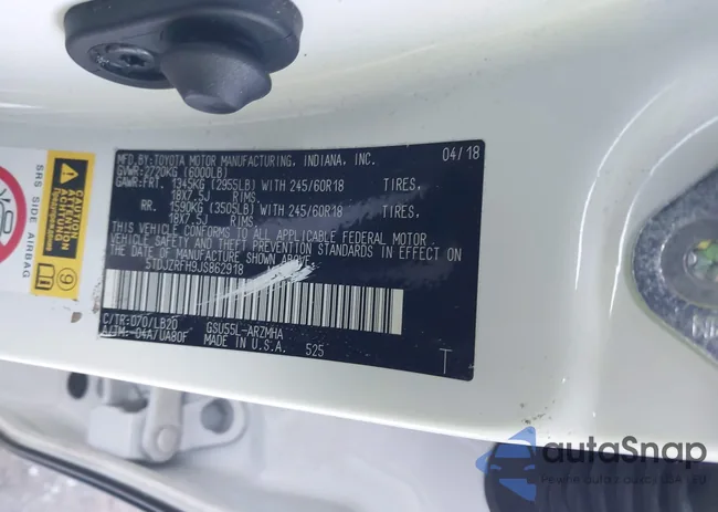 5TDJZRFH9JS862918: 44260906