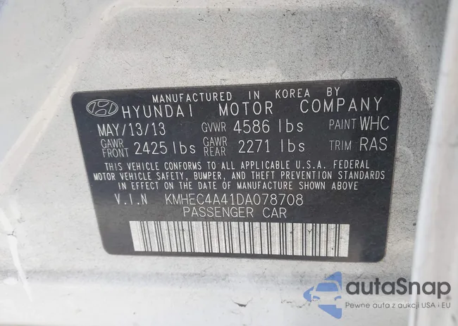 KMHEC4A41DA078708: 44260987