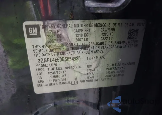 3GNFL4E50CS654935: 44261044