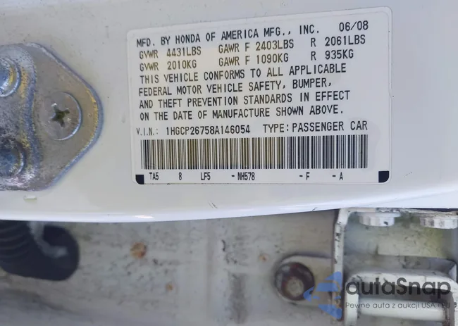 1HGCP26758A146054: 44262379