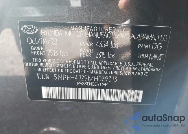 5NPEH4J29MH079313: 44262410