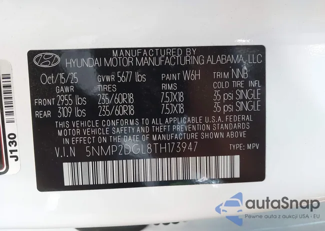 5NMP2DGL8TH173947: 44262415