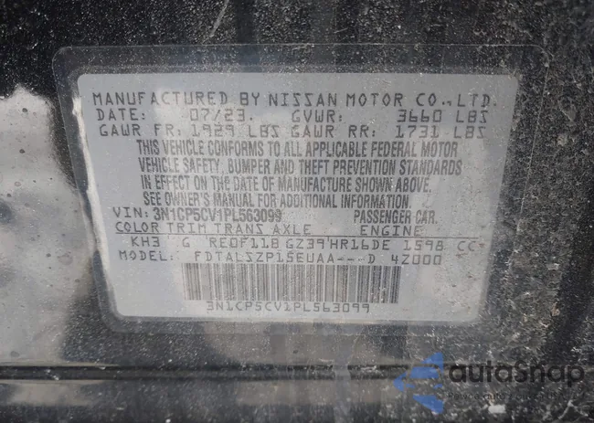 3N1CP5CV1PL563099: 44262624