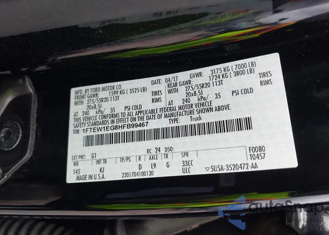 1FTEW1EG8HFB99467: 44261788