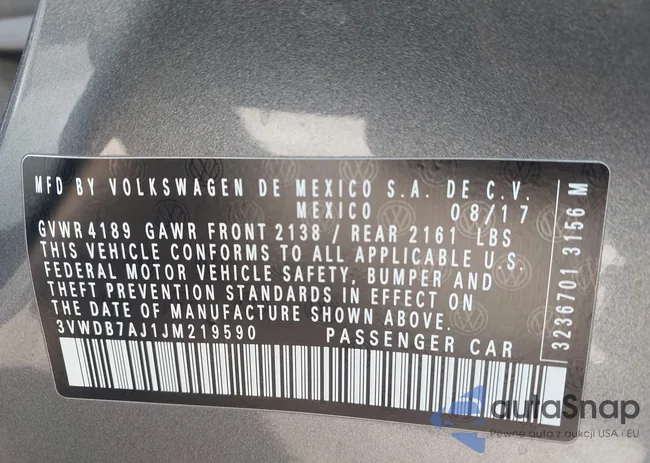 3VWDB7AJ1JM219590: 44261823